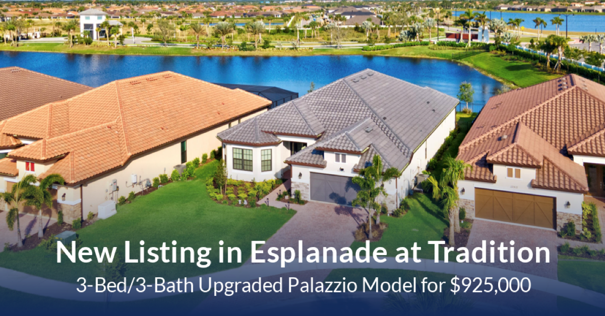 Esplanade at Tradition Featured Property